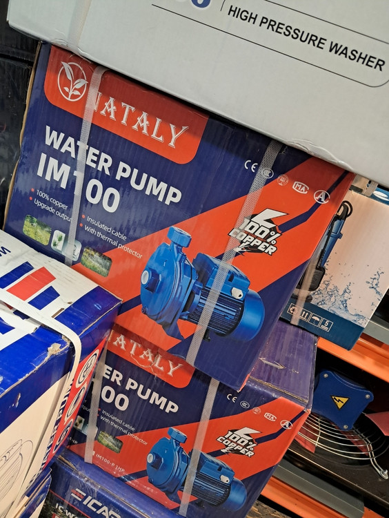 پمپ اب یک اسب بشقابی ناتالی پروانه استیل IM100S