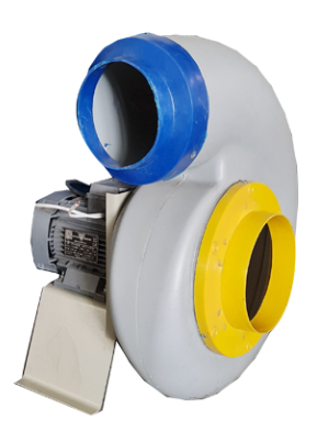 فن سانتریفیوژ بدنه ضد اسید با موتور ضد انفجار سه فاز ۱۴۰۰ دور