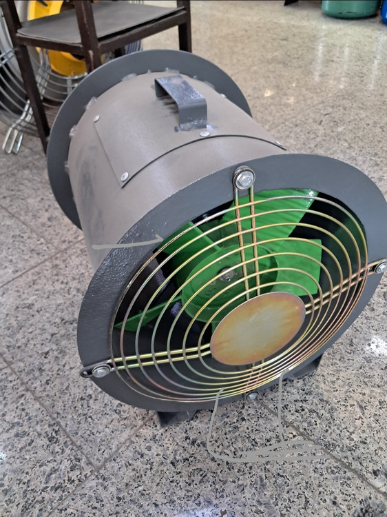 فن کانالی پرتابل ضد انفجار تکفاز ایتالیایی exde2ct4