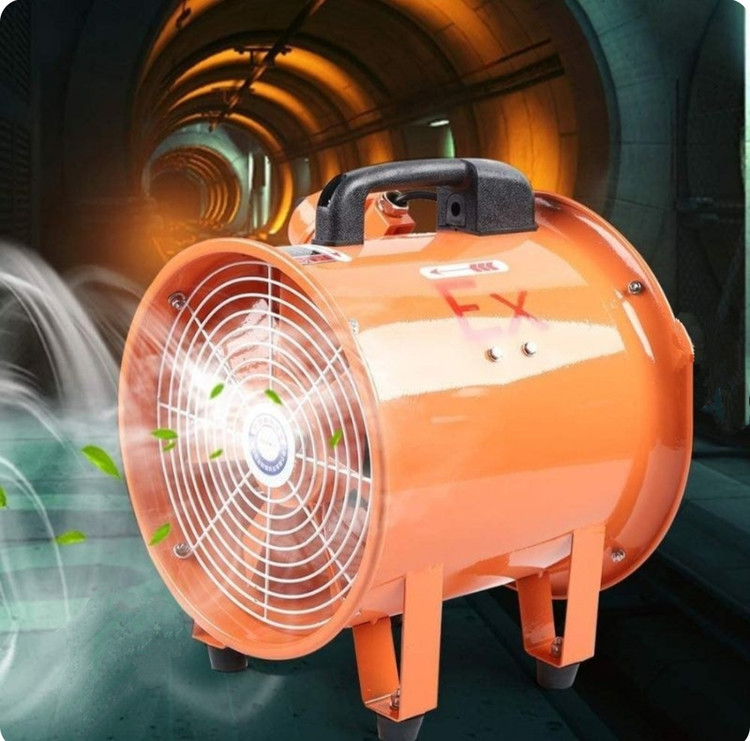 هواکش ضد انفجار 12 اینچی مدل SHT-30 با لوله خرطومی 5 متری