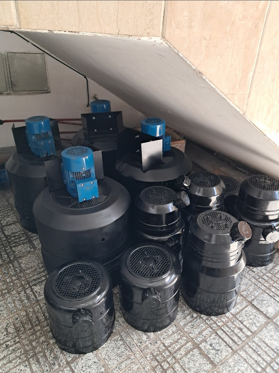 فن خنک کننده الکتروموتور سه فاز مدل exfan_extnl3530