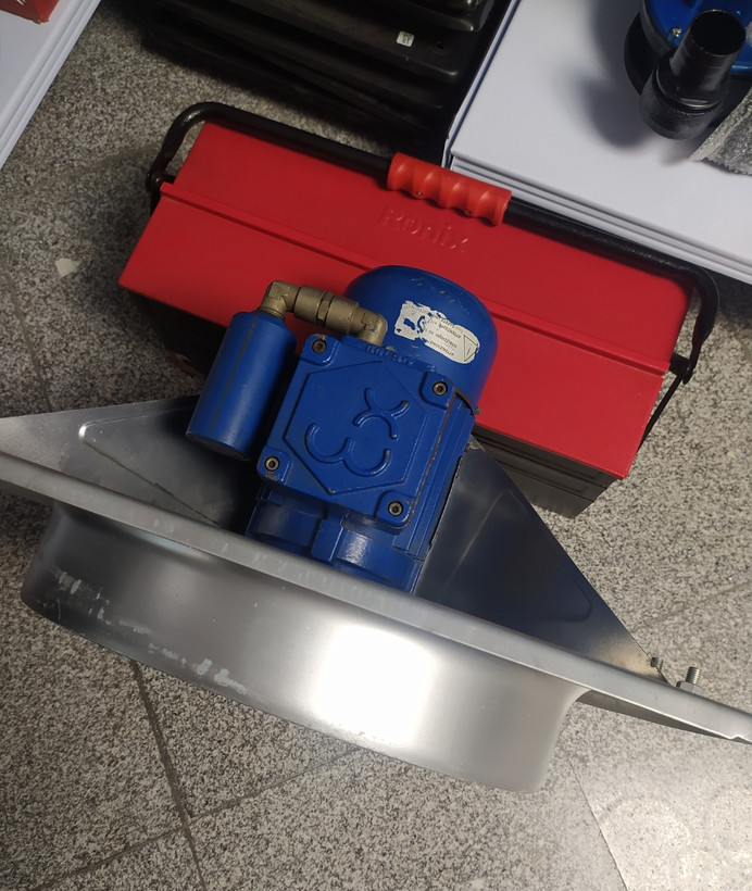 هواکش ضد انفجار تکفاز ایتالیایی EXD-40-exfan